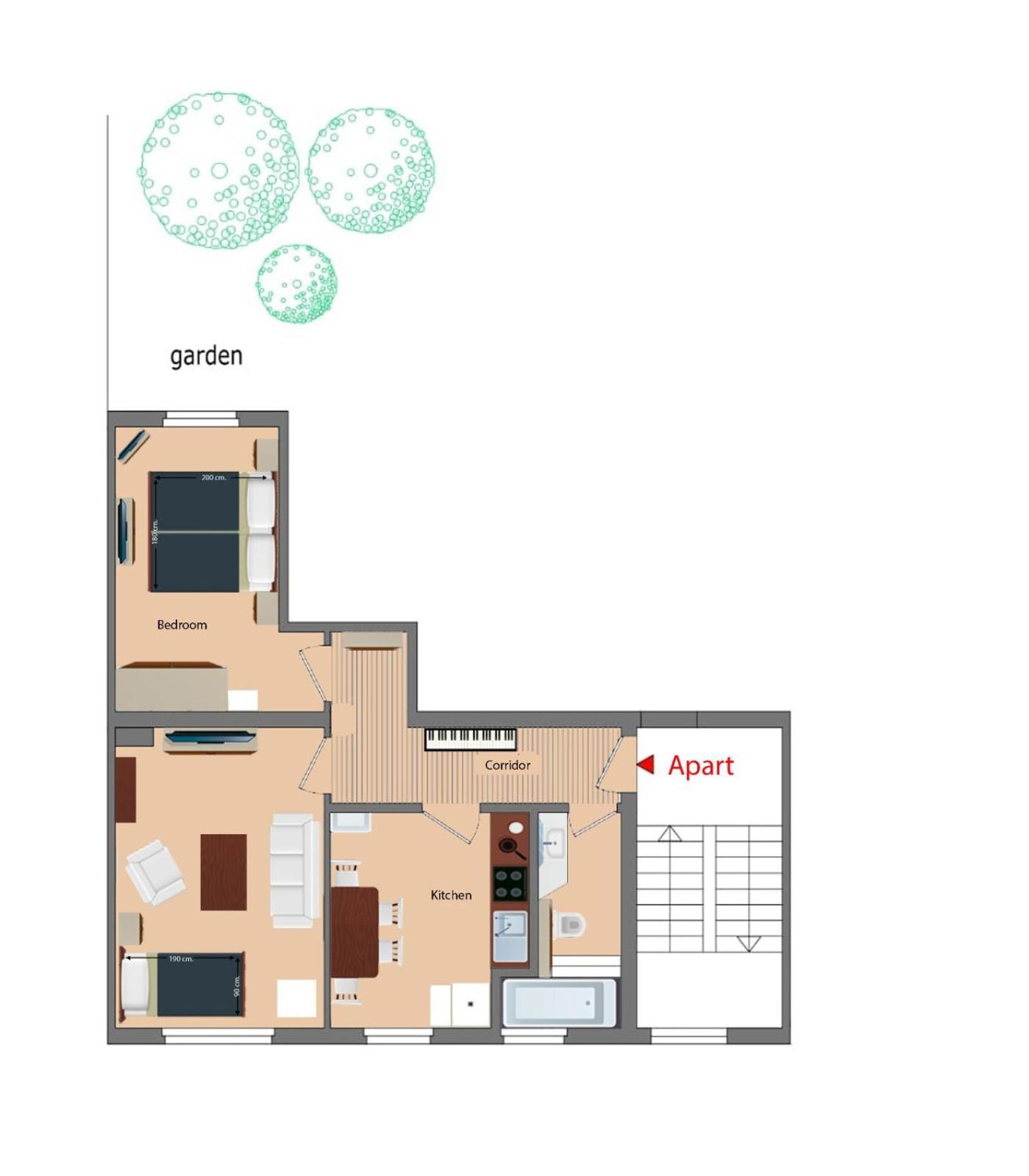 Golden Apartments Essen Exterior foto